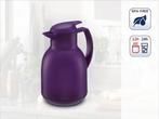 Leifheit Bolero thermoskan - 1 liter - paars, Huis en Inrichting, Schoonmaakartikelen, Ophalen of Verzenden