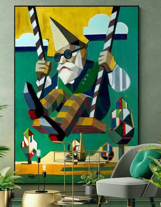 Vanity Far - The Committee of Seriousness is on Vocation, Antiek en Kunst, Kunst | Schilderijen | Modern