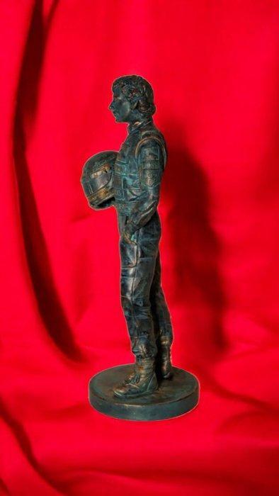 Ayrton Senna firmado a mano - Beeld, Estatua de Ayrton Senna, Antiek en Kunst, Curiosa en Brocante
