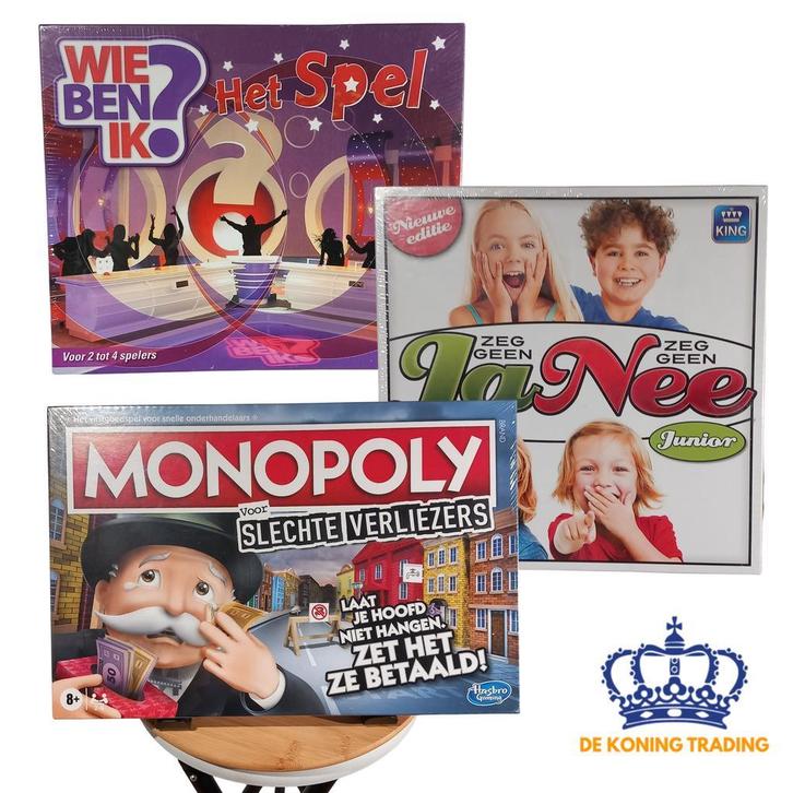 Bordspellen | Monopoly | Spelletjes | Spellen | Bordspel, Hobby en Vrije tijd, Gezelschapsspellen | Bordspellen, Een of twee spelers