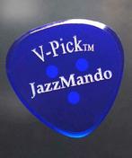 V-Picks Jazz Mandoline plectrum blauw 1.50 mm, Ophalen of Verzenden, Nieuw