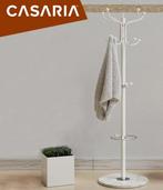 Kapstok Wit met marmeren voet 173cm (Meubelen, Interieur), Huis en Inrichting, Complete inboedels, Verzenden