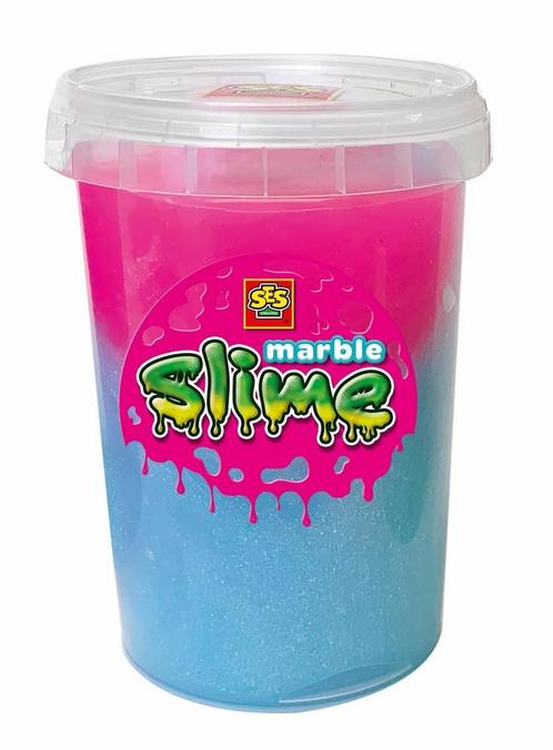 SES Slime Marble - Blauw en roze 200gr (Creatief speelgoed), Kinderen en Baby's, Speelgoed | Educatief en Creatief, Knutselen