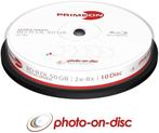 Primeon BD-R DL 50 GB Printable 8x Speed Cakebox 10 Stuks, Computers en Software, Beschrijfbare discs, Verzenden, Nieuw