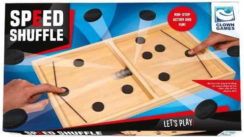 Clown Games - Speed Shuffle Sling Puck | Clown Games -, Hobby en Vrije tijd, Gezelschapsspellen | Bordspellen, Nieuw, Verzenden