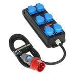 CEE stekkerdoos | Brennenstuhl | 2 meter, Verzenden, Nieuw