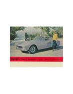 1963 FERRARI 250 GT BERLINETTA LUSSO BROCHURE FRANS, Nieuw, Author, Ferrari