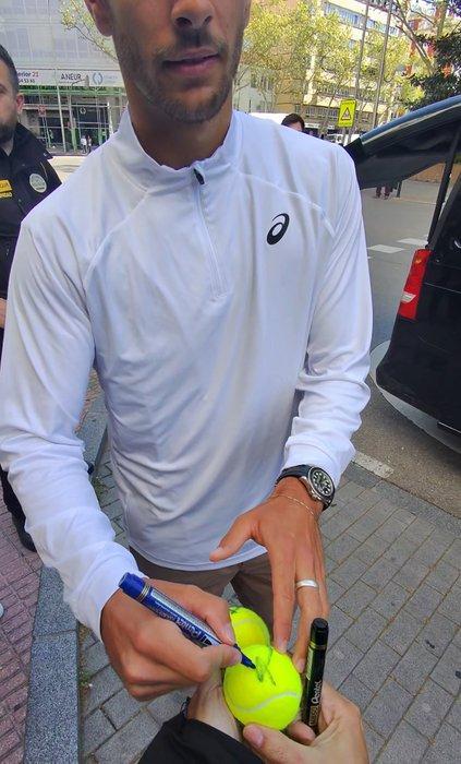 Tennis - Lorenzo Musetti - Tennisbal, Verzamelen, Overige Verzamelen