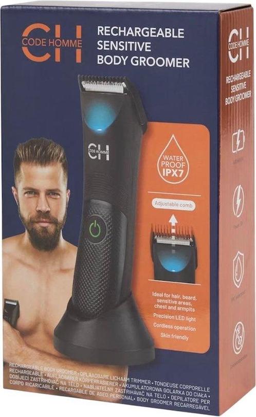 Code Homme - Sensitive Trimmer - Waterproof - Draadloos -, Witgoed en Apparatuur, Persoonlijke-verzorgingsapparatuur, Nieuw, Verzenden