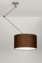 Rietveld Hanglampen - Bruin - Stof, Huis en Inrichting, Lampen | Hanglampen, Verzenden, Nieuw