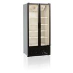 Displaykoeler | 2 Glazen deuren | Zwart | 89 x 74 x 199 cm, Verzenden, Nieuw in verpakking