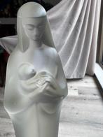 Stef Uiterwaal - Beeld, Madonna Leerdam - 37 cm - Glas -, Antiek en Kunst