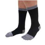 TOETOE Everyday Mid-Calf Heren teensokken  Grijs/Zwart - 41-, Verzenden, Nieuw, Kleding