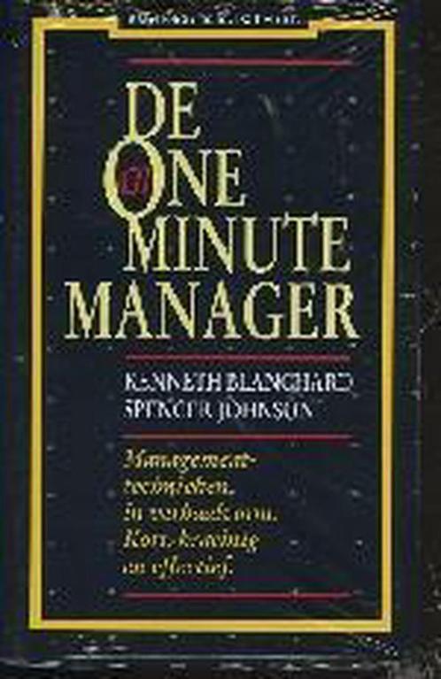De one minute manager / Business bibliotheek 9789025401030, Boeken, Economie, Management en Marketing, Gelezen, Verzenden