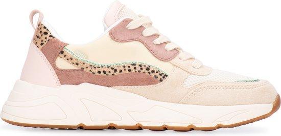 POSH by Poelman CHARLIE  Sneakers - Beige met combinatie - M, Kleding | Dames, Schoenen, Nieuw, Verzenden