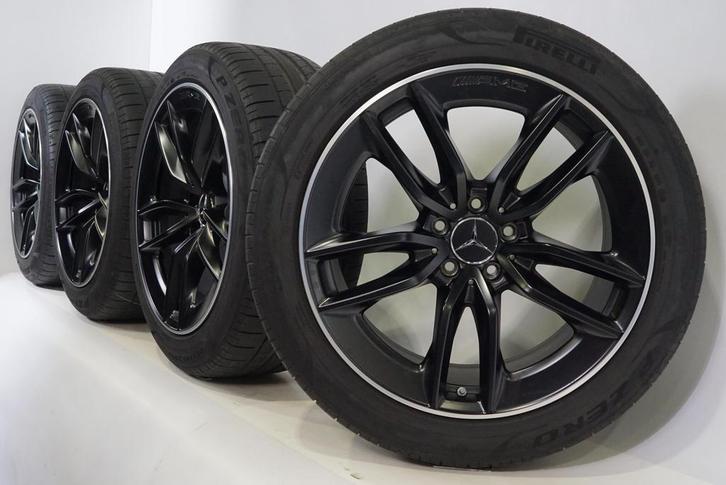 Mercedes GT 43 53 63 AMG X290  19 inch velgen Pirelli  Zomer, Auto-onderdelen, Banden en Velgen, Velg(en), Gebruikt, 19 inch, Zomerbanden