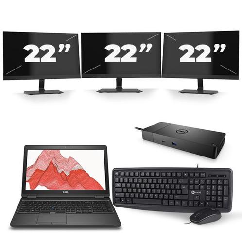 Dell Precision 3520 - Intel Core i7-7e Generatie - 15 inch -, Computers en Software, Windows Laptops, Zo goed als nieuw, Verzenden