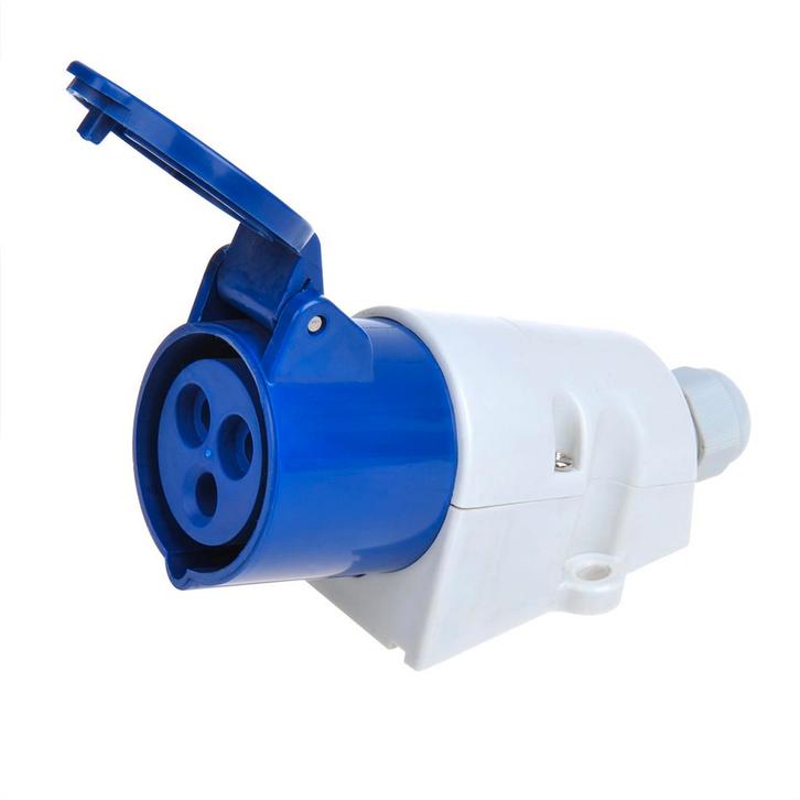 CEE wandcontactdoos opbouw, Caravans en Kamperen, Camper-accessoires, Verzenden