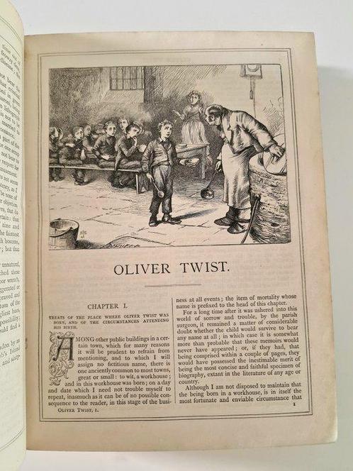 Charles Dickens - The Works of Charles Dickens: Oliver, Antiek en Kunst, Antiek | Boeken en Bijbels