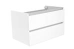 Vision losse onderkast+2 laden 80x47 wit, Huis en Inrichting, Verzenden, Nieuw