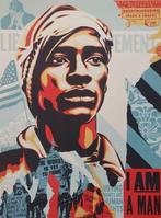 Shepard Fairey (OBEY) (1970) - Voting Rights are Human, Antiek en Kunst