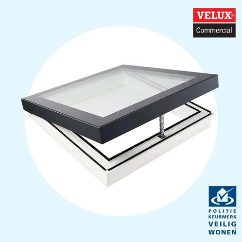 Velux Commercial Monolight platdakraam ventilerend dubbel..., Doe-het-zelf en Verbouw, Glas en Ramen, Nieuw, Verzenden