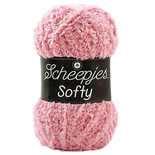 Scheepjes Softy - 483 roze - Polyester Garen, Hobby en Vrije tijd, Breien en Haken, Ophalen of Verzenden