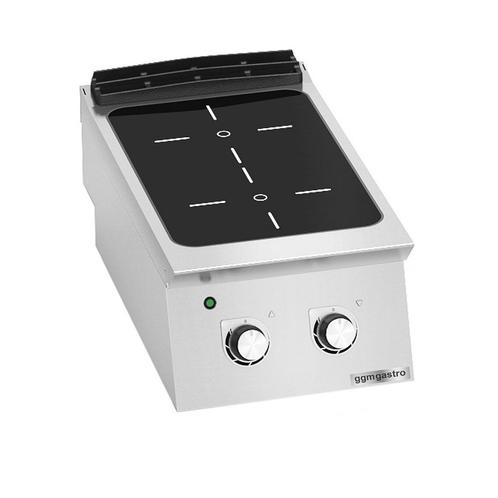GGM Gastro | Infraroodoven - 6,4 kW - 2 kookplaten | IHB473B, Zakelijke goederen, Horeca | Keukenapparatuur, Nieuw in verpakking