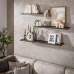 3-delig wandschap set Isa brons, Huis en Inrichting, Verzenden, Nieuw