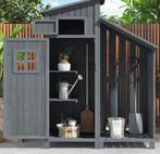 Grijze Tuinkast: Ideaal voor Gereedschap en Tuinaccessoires, Verzenden, Nieuw