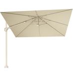 Challenger T2 premium parasol 300x300 cm sandstone champagne, Ophalen of Verzenden, Nieuw