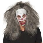 Halloween Masker Clown Grijs Haar, Hobby en Vrije tijd, Feestartikelen, Verzenden, Nieuw