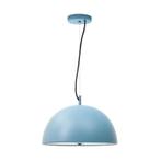 *WOONWINKEL* Kave Home Catlar Design Hanglamp Blauw Metaal, Verzenden, Nieuw