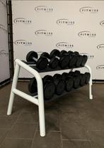 Technogym dumbells | rek | set | Kracht |, Verzenden, Gebruikt, Overige typen