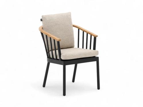 Apple Bee Condor tuinstoel zwart |, Tuin en Terras, Tuinsets en Loungesets, Ophalen of Verzenden