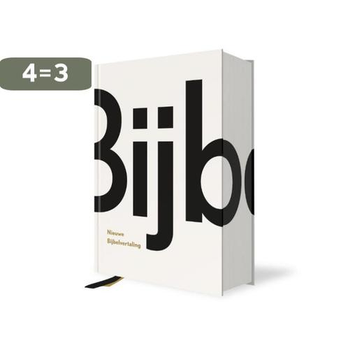 Bijbel Nieuwe Bijbelvertaling - Standaardeditie (wit) NBG, Boeken, Godsdienst en Theologie, Gelezen, Verzenden