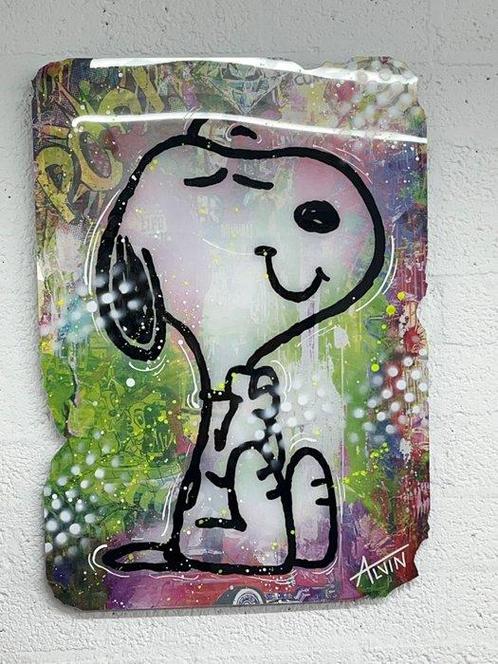 Alvin Silvrants (1979) - Snoopy - High Gloss cutting edge, Antiek en Kunst, Kunst | Designobjecten