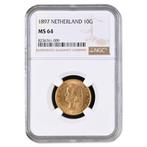 Gouden 10 Gulden Wilhelmina 1897, Postzegels en Munten, Munten | Nederland, Verzenden