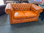 Chesterfield Maarssen ! 2 zits Camel Leren Chesterfield Bank, Ophalen, Chesterfield, Tweepersoons, Leer