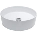 Wiesbaden Link Waskom Rond - 40x12cm - Keramiek - Mat Wit, Ophalen of Verzenden, Nieuw