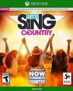 Lets Sing Country (xbox one nieuw), Nieuw, Ophalen of Verzenden