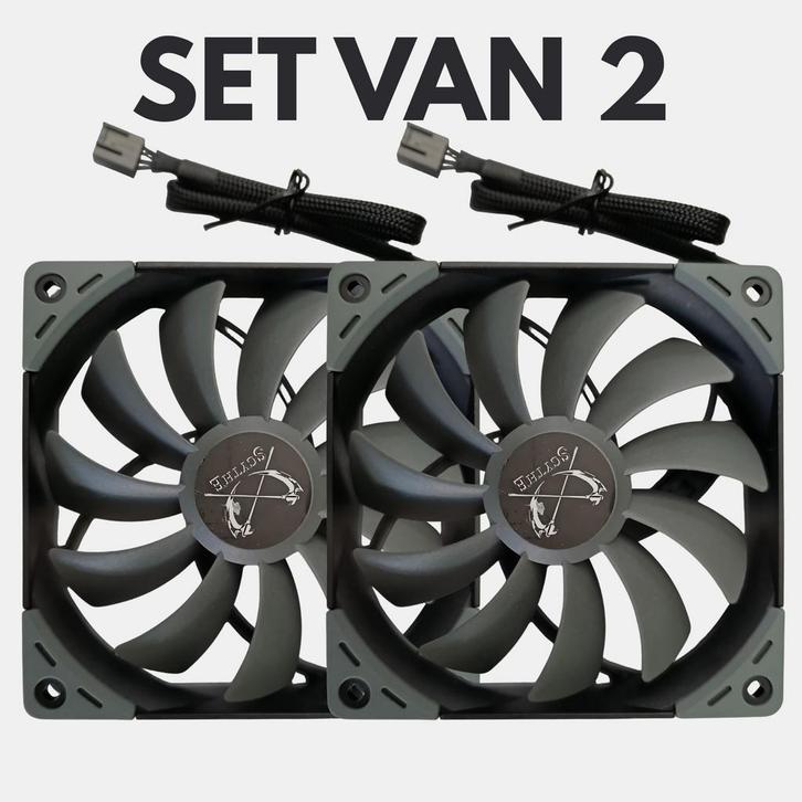 Scythe SU1225FD12L-CDP – 120mm cpu cooler 12VDC 3-Pin, Computers en Software, Computerkoelers, Zo goed als nieuw, Luchtkoeling