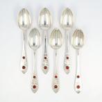 Robbe & Berking model Friesenmust - Dinerlepels - Lepel (6)