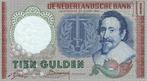 Bankbiljet 10 gulden 1953 Hugo de Groot Prachtig