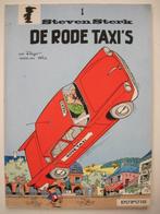 Steven Sterk 1 - De rode taxis - 1 Album - Eerste druk -, Nieuw