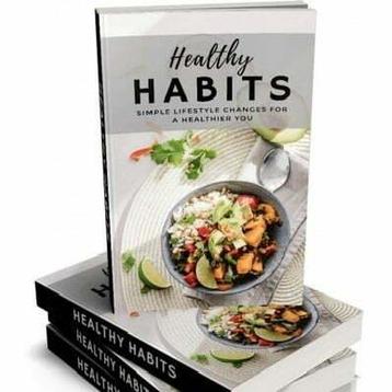 Healthy Habits - eBook with Resell Rights beschikbaar voor biedingen