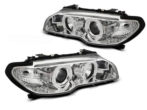 Koplampen Angel Eyes| BMW 3-serie E46 Coupé Cabriolet 2003-2, Auto-onderdelen, Verlichting, Nieuw, BMW, Verzenden