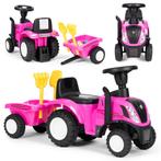 Speelgoed tractor - met aanhangwagen - interactief stuur..., Kinderen en Baby's, Speelgoed | Speelgoedvoertuigen, Ophalen of Verzenden