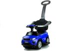 Blauwe loopauto - peuter loopauto met duwstang, Kinderen en Baby's, Speelgoed | Buiten | Voertuigen en Loopfietsen, Ophalen of Verzenden