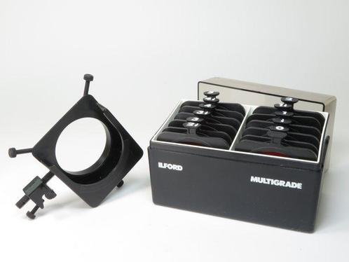 Ilford Set of 12 Multigrade Below Lens Filter Kit in Box, Verzamelen, Fotografica en Filmapparatuur